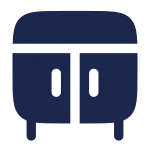 Bedside Table 4 SVG Icon